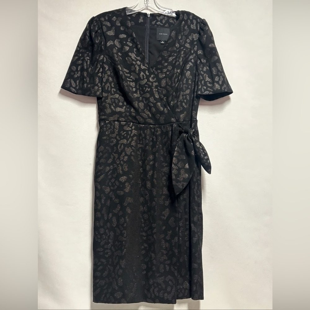 Alex Marie Black leopard Dress